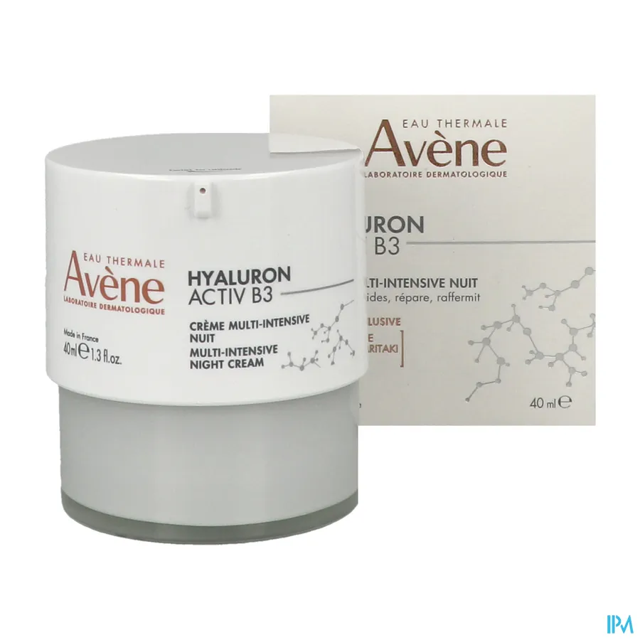 productshot van Avène Hyaluron Activ B3 Multi-intensive Nachtcrème 40 ml