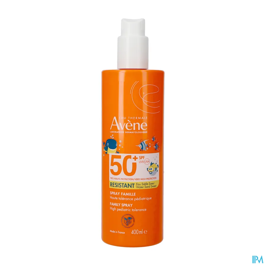 packshot van Avène Family Zonnespray SPF 50+ 400 ml