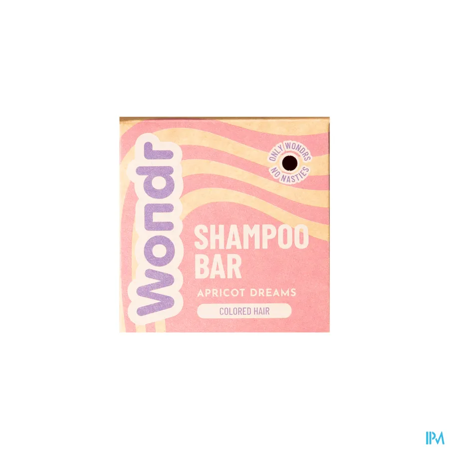 packshot van WONDR Shampoo Bar Apricot Dreams 1 stuk