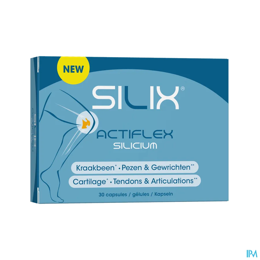 packshot van Silix Actiflex Silicium 30 capsules
