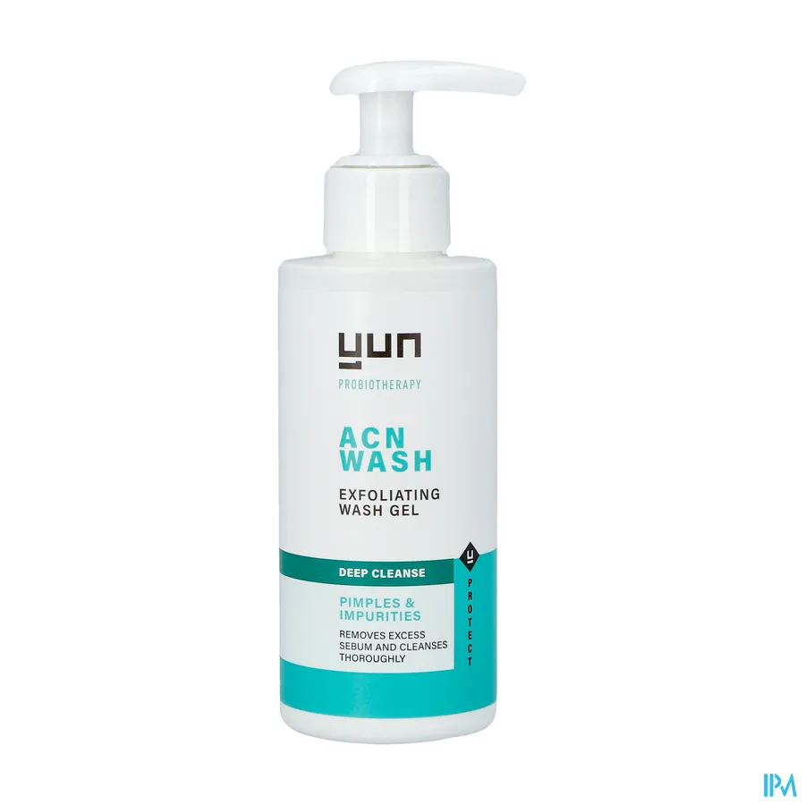 packshot van Yun Acn Deep Exfoliating Gezichtswasgel 150 ml
