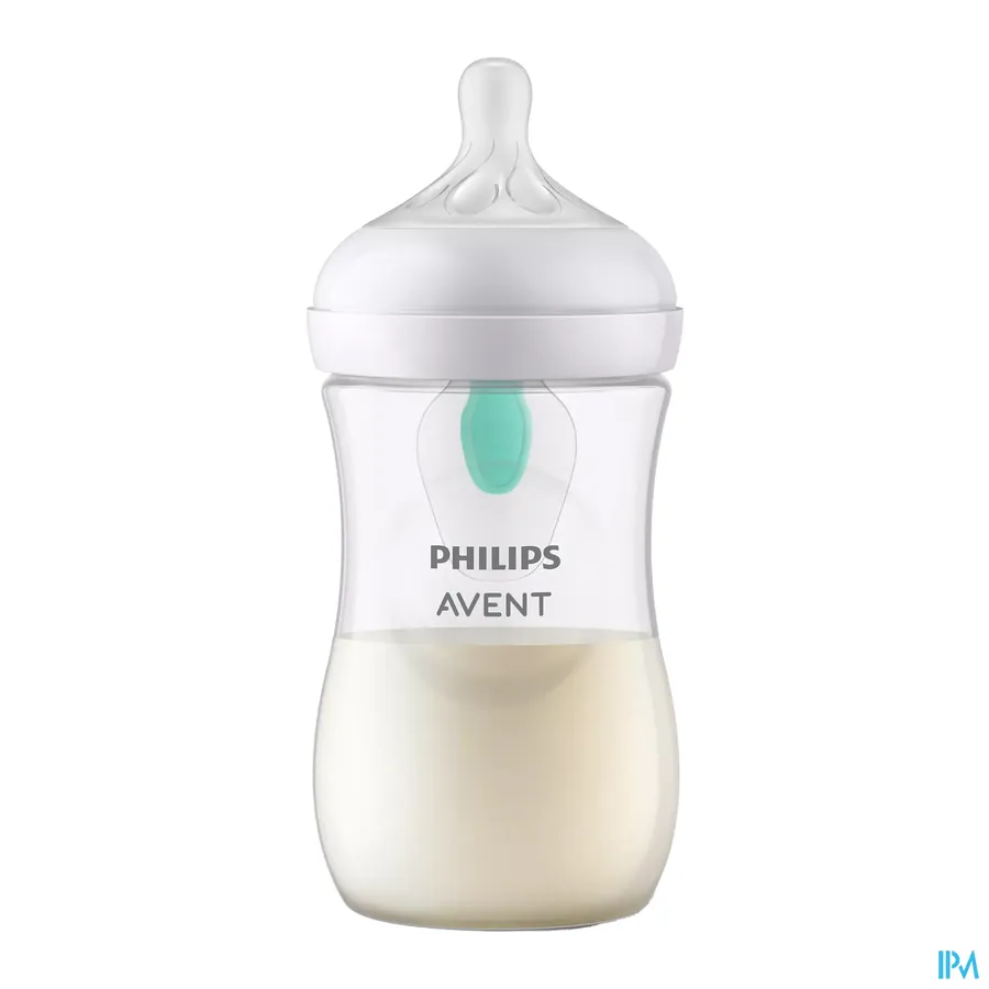 productshot van Philips Avent Natural Airfree Zuigfles 260 ml 1stuk