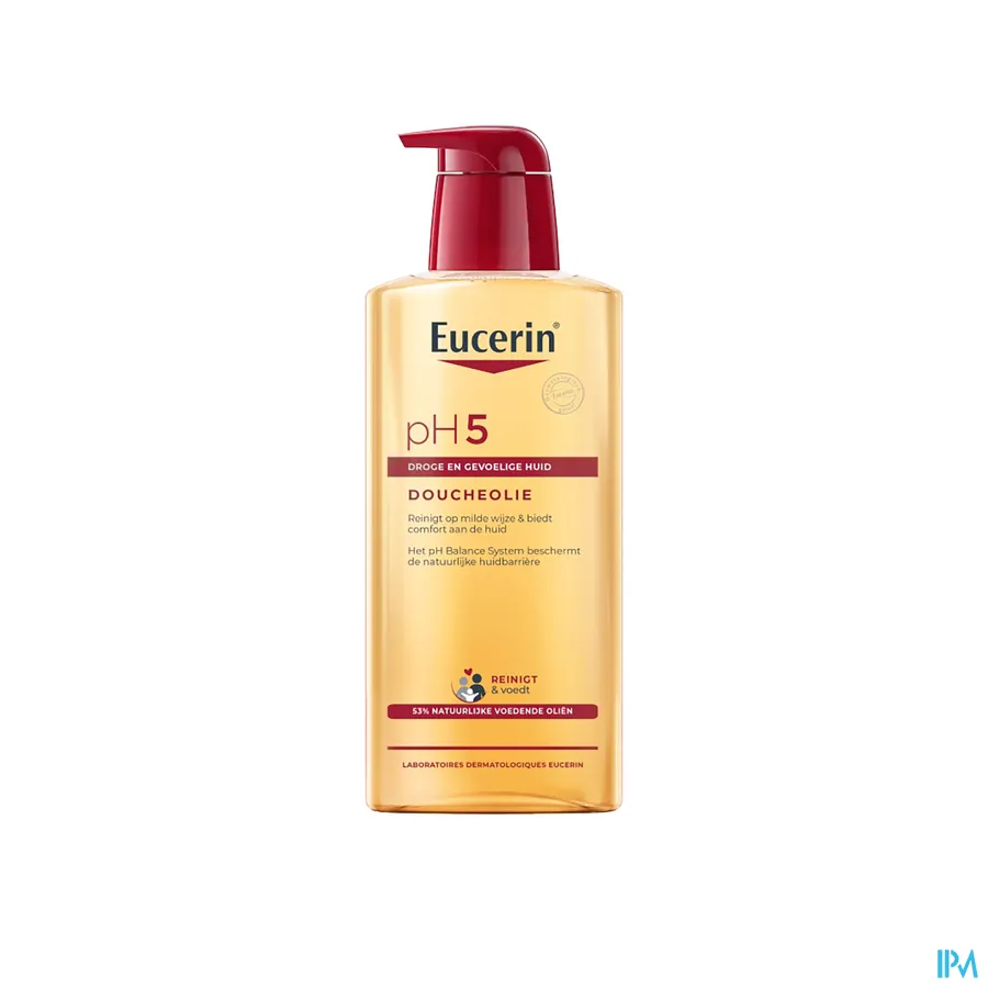packshot van Eucerin PH5 Doucheolie Met Pomp 400ml