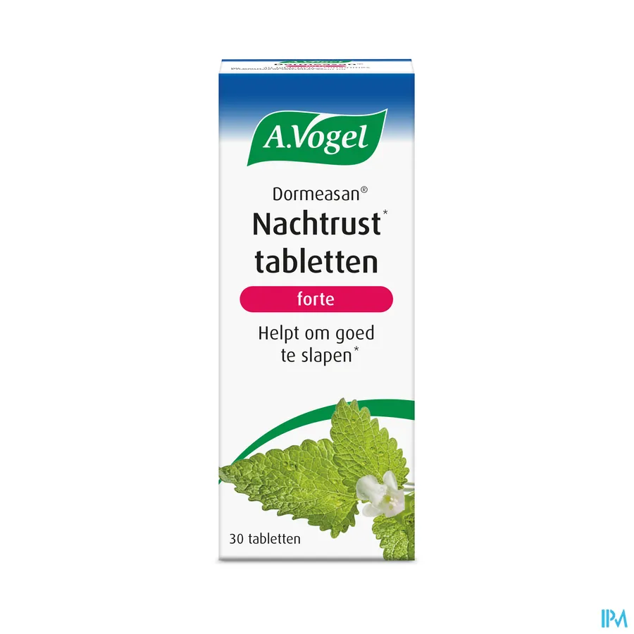 packshot van A. Vogel Dormeasan Forte voor Nachtrust 30 Tabletten