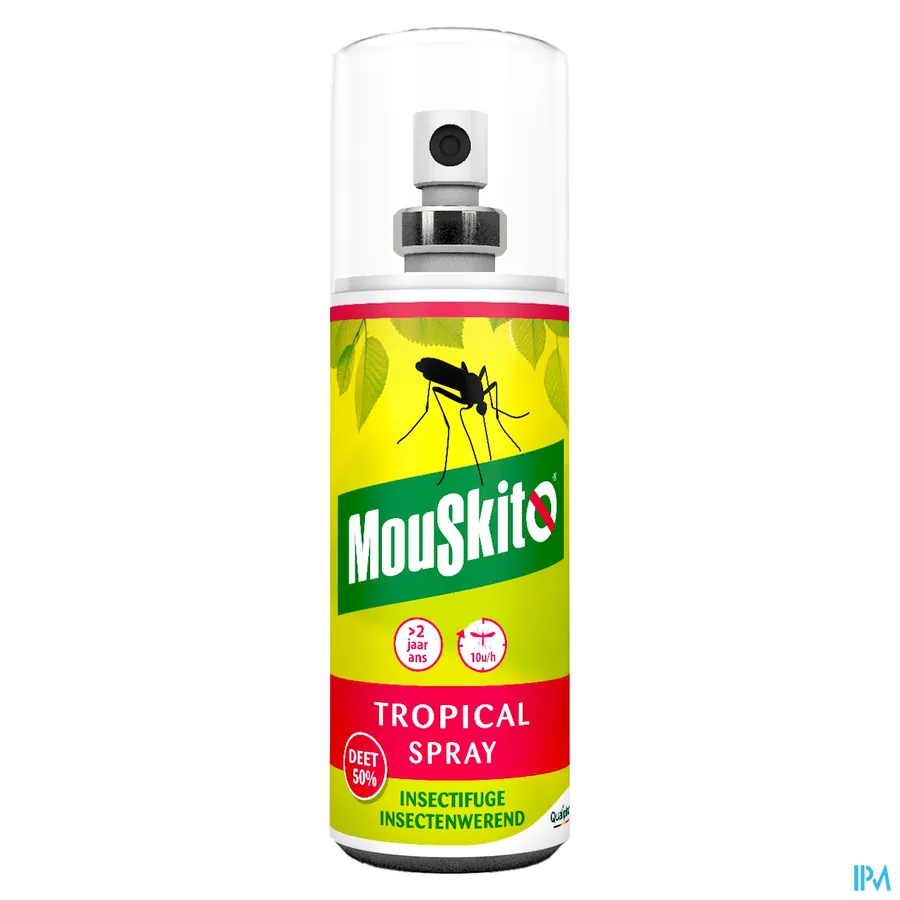 packshot van Mouskito Tropical Insectenwerende Spray 100 ml