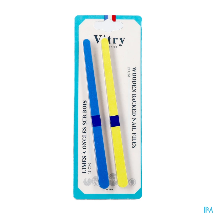 packshot van Vitry Vingernagelvijl Groot Formaat 6 Stuks + 6 Gratis