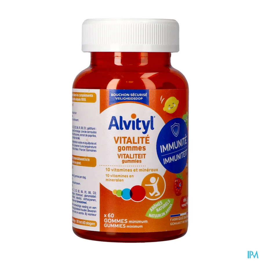 packshot van Alvityl Vitaliteit Gummies 60 gummies