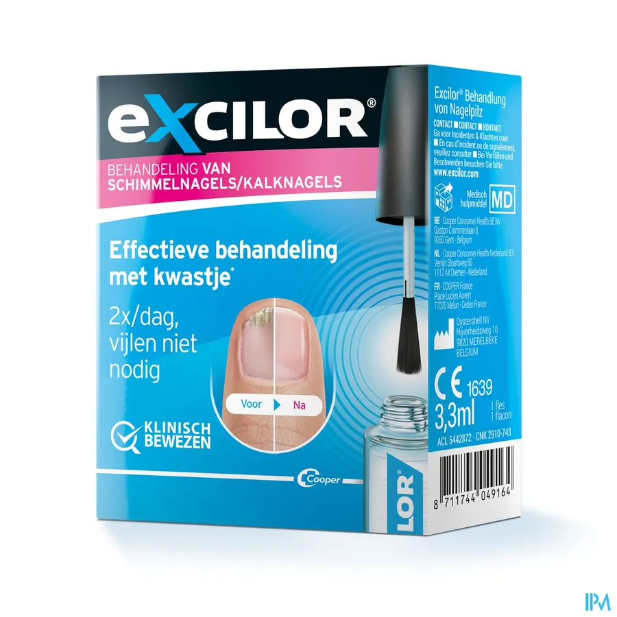packshot van Excilor Liquid 3,3ml
