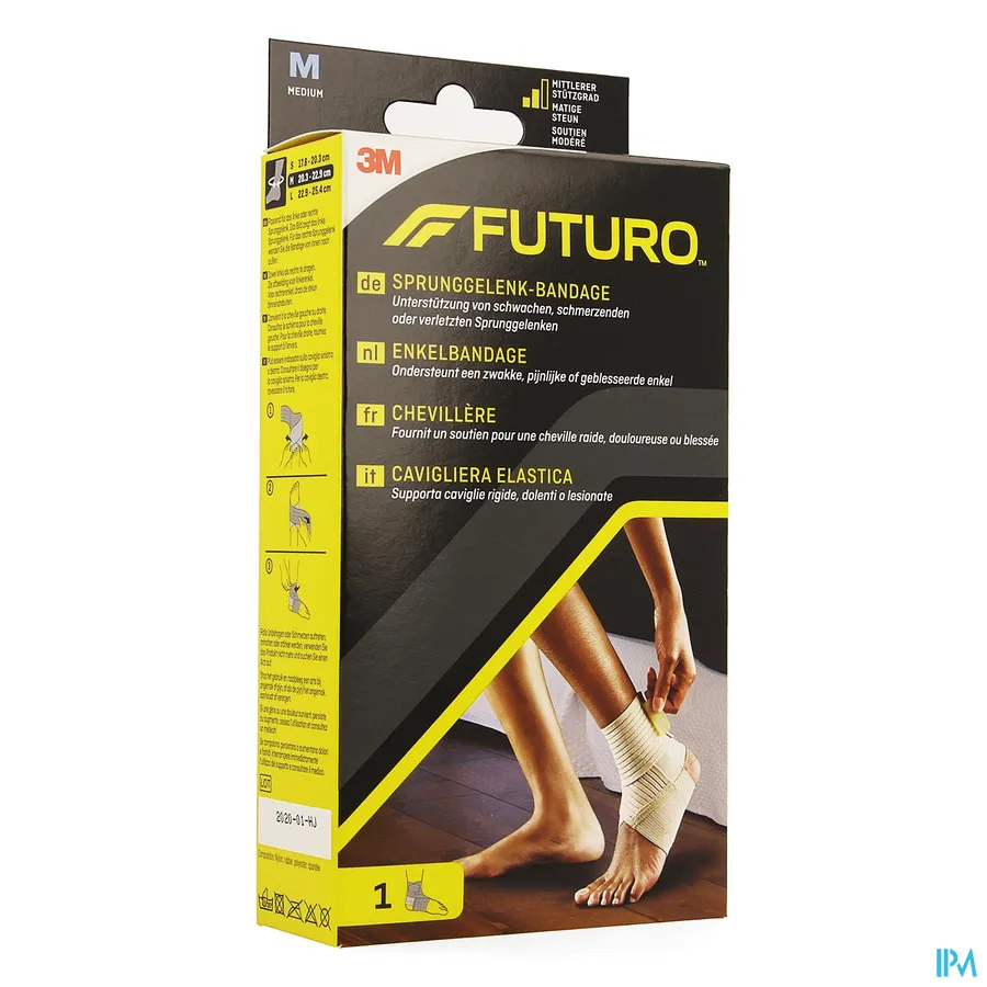 packshot van Futuro Enkelbandage Medium
