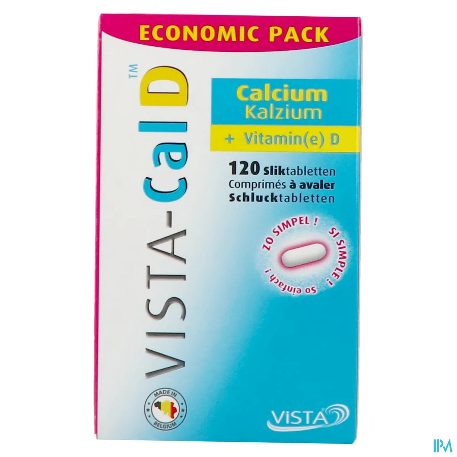 packshot van Vista-Cal D PROMO 120 tabletten
