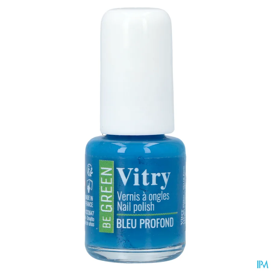 packshot van Vitry Vao Be Green Nagellak Bleu Profond 6 ml