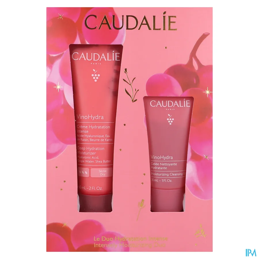 packshot van Caudalie VinoHydra Intensely Moisturizing Duo Geschenkset 1 set
