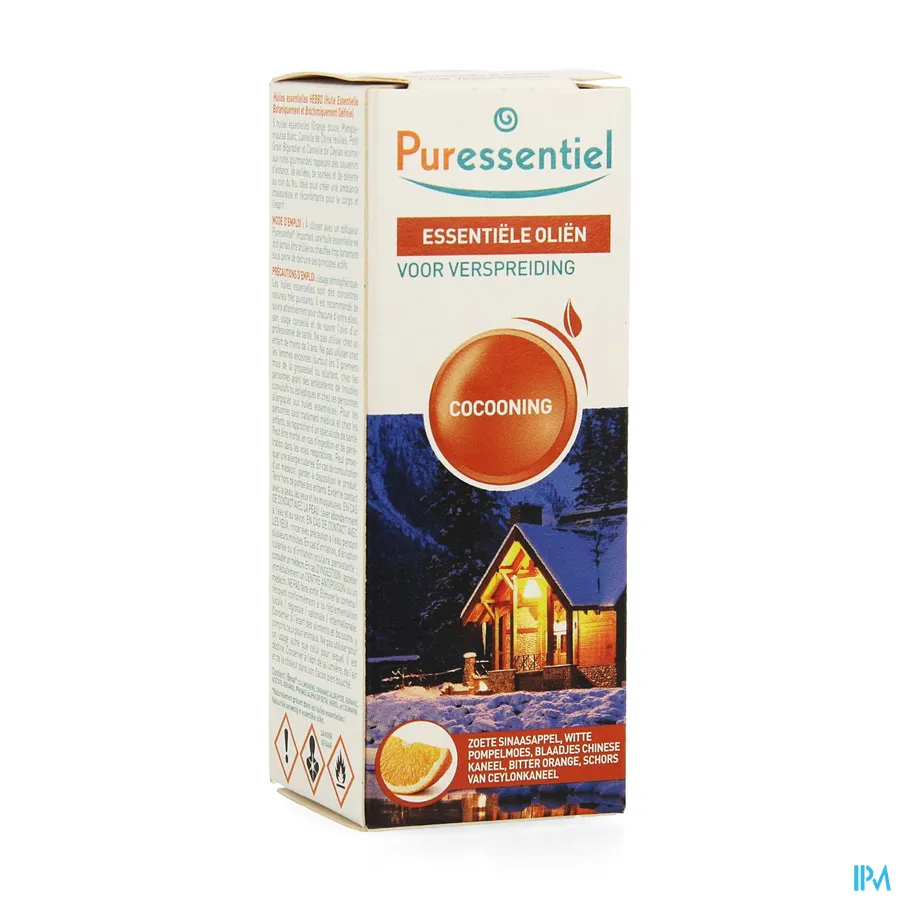 packshot van Puressentiel Zuiverend Verstuiving Cocooning Olie 30 ml