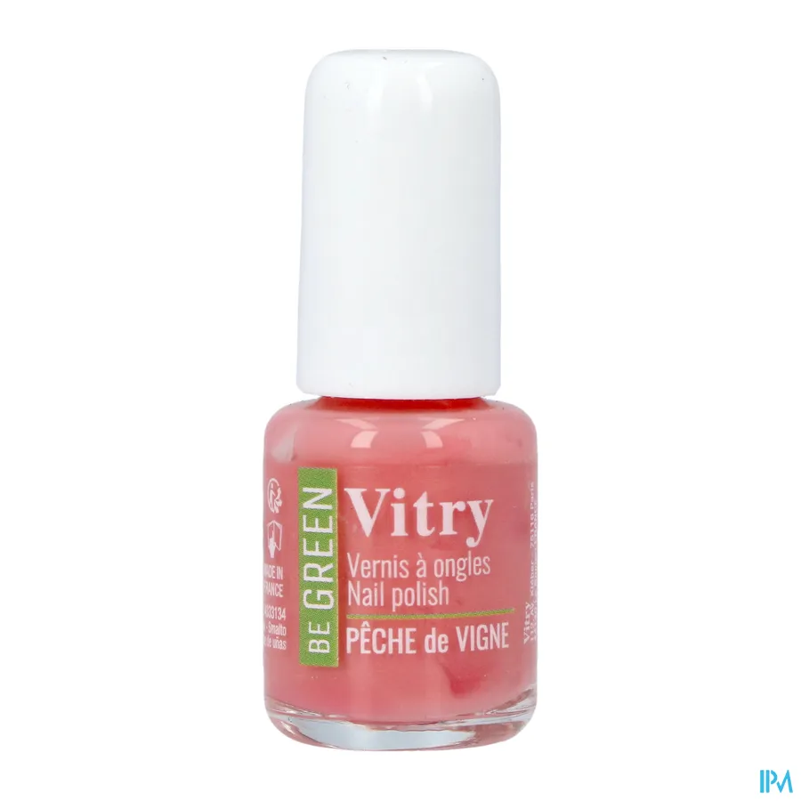packshot van Vitry Vao Be Green Nagellak Peche Vigne 6 ml