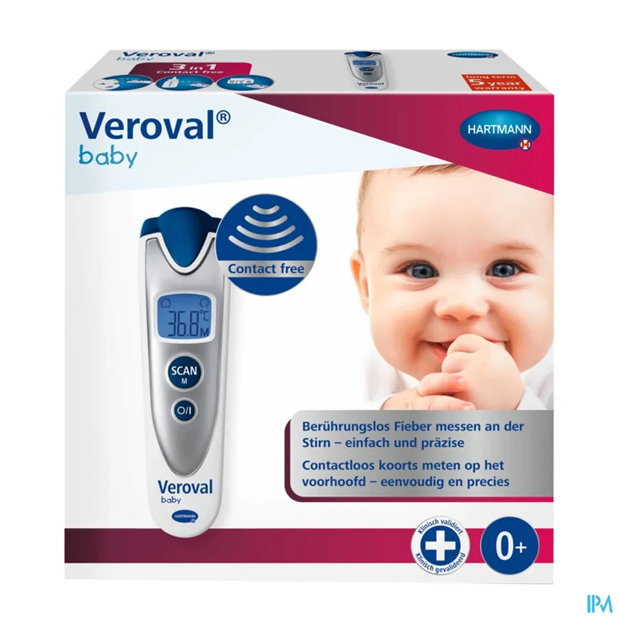 packshot van Thermoval Voorhoofdthermometer