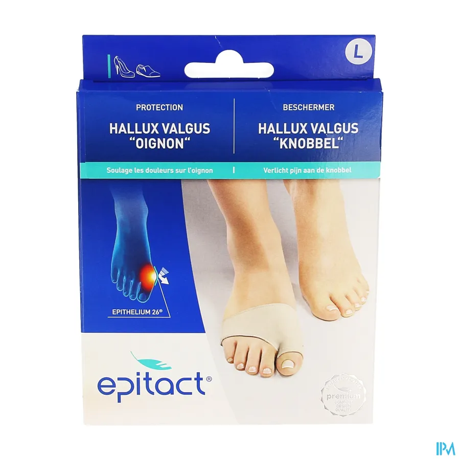 packshot van Epitact hallux beschermer L
