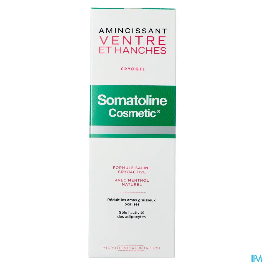 packshot van Somatoline Cosmetic Buik & Heupzone Cryogel 250 ml