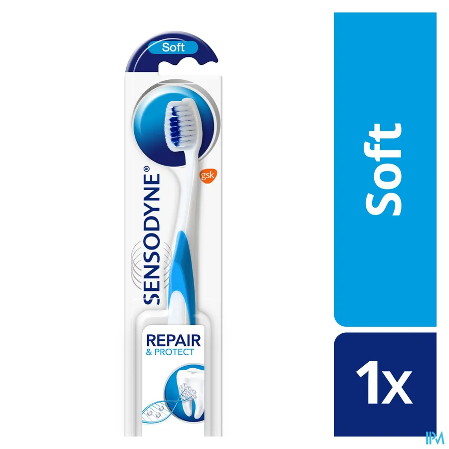 packshot van Sensodyne Tandenborstel Repair en Protect Soft 1 Stuk