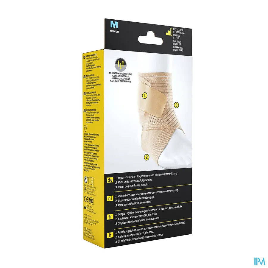 packshot van Futuro Enkelbandage Medium