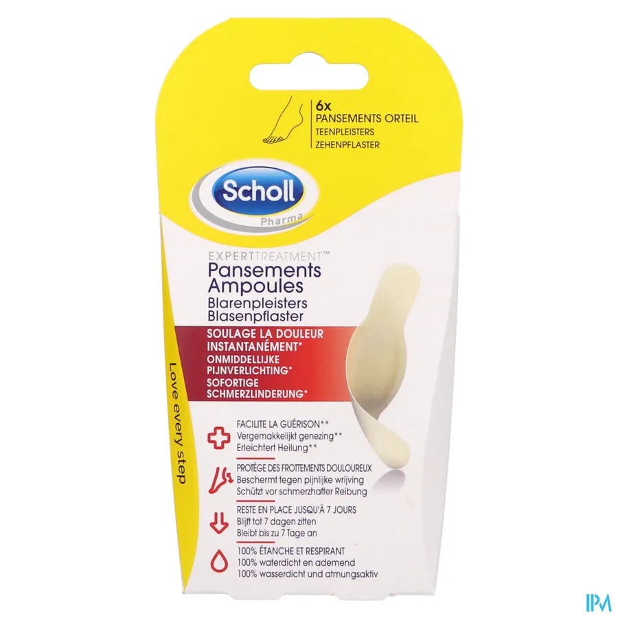 packshot van Scholl Blarenpleister Teenpleister Set 6 stuks