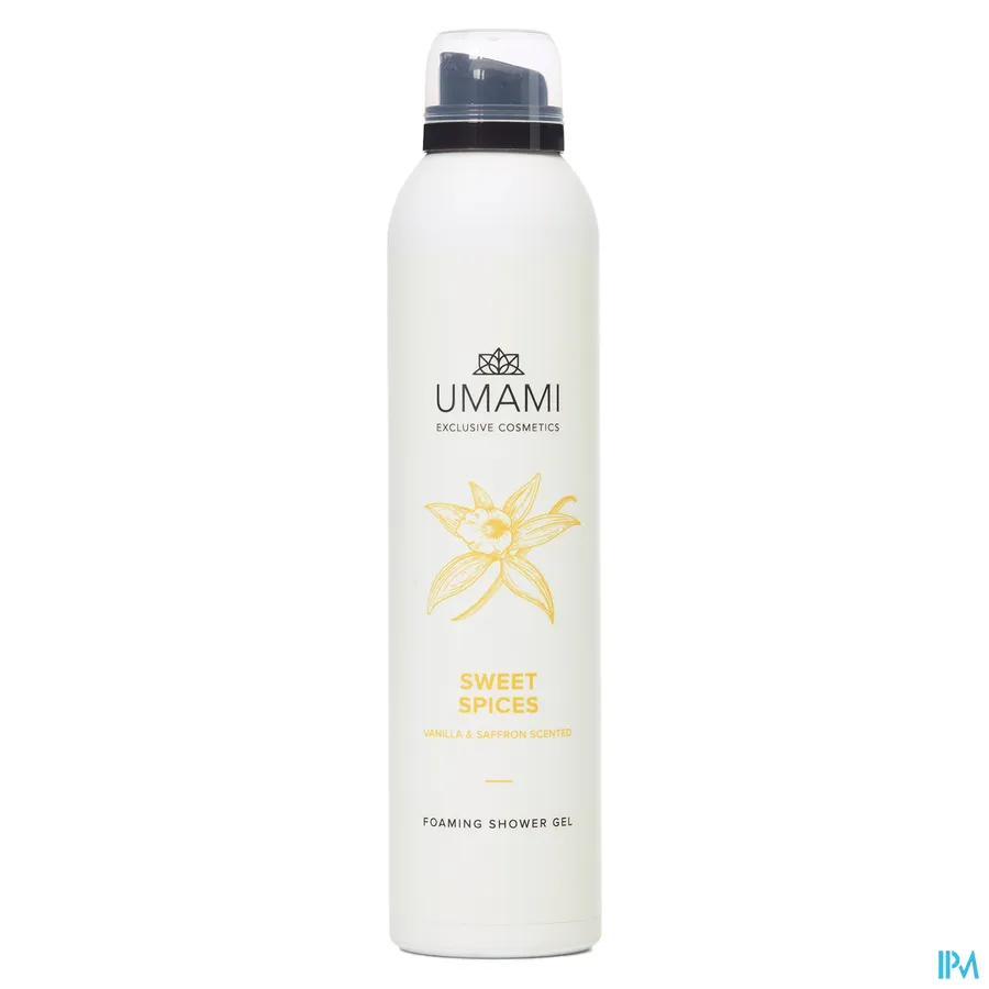 packshot van Umami Sweet Spices Doucheschuim 200ml