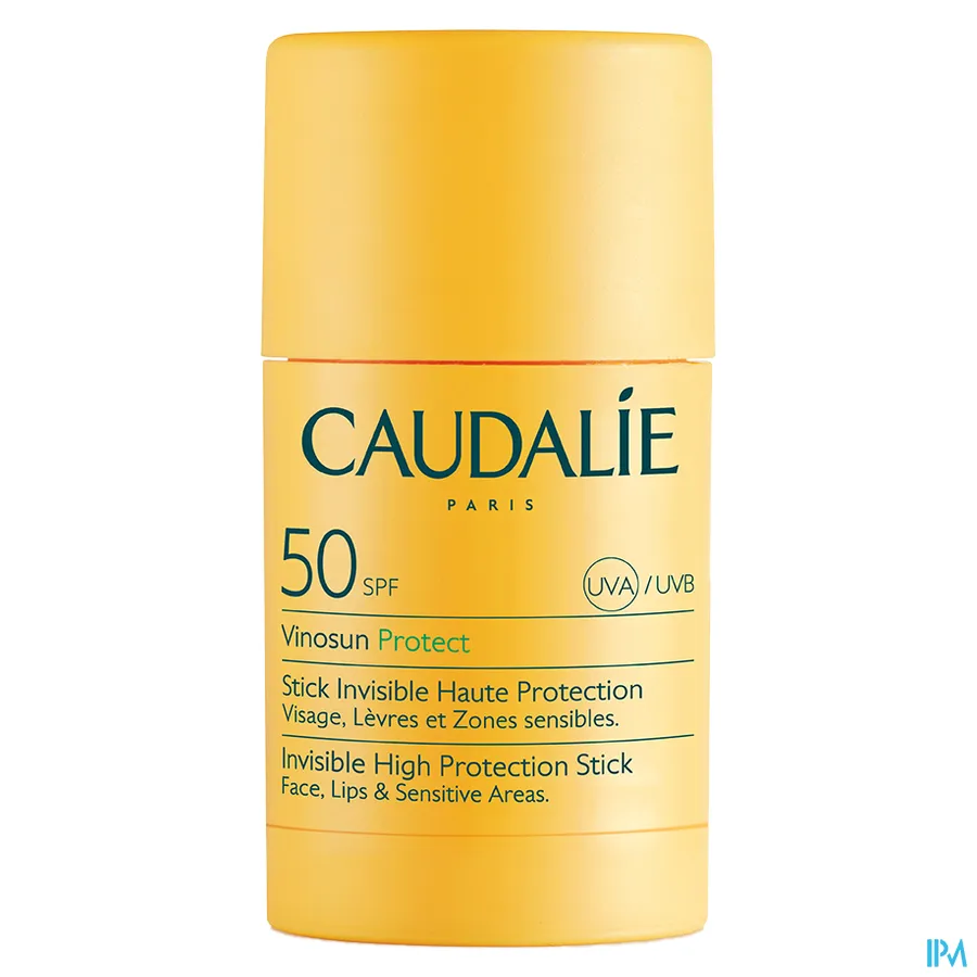 packshot van Caudalie Vinosun Protect Stick SPF50 15 g