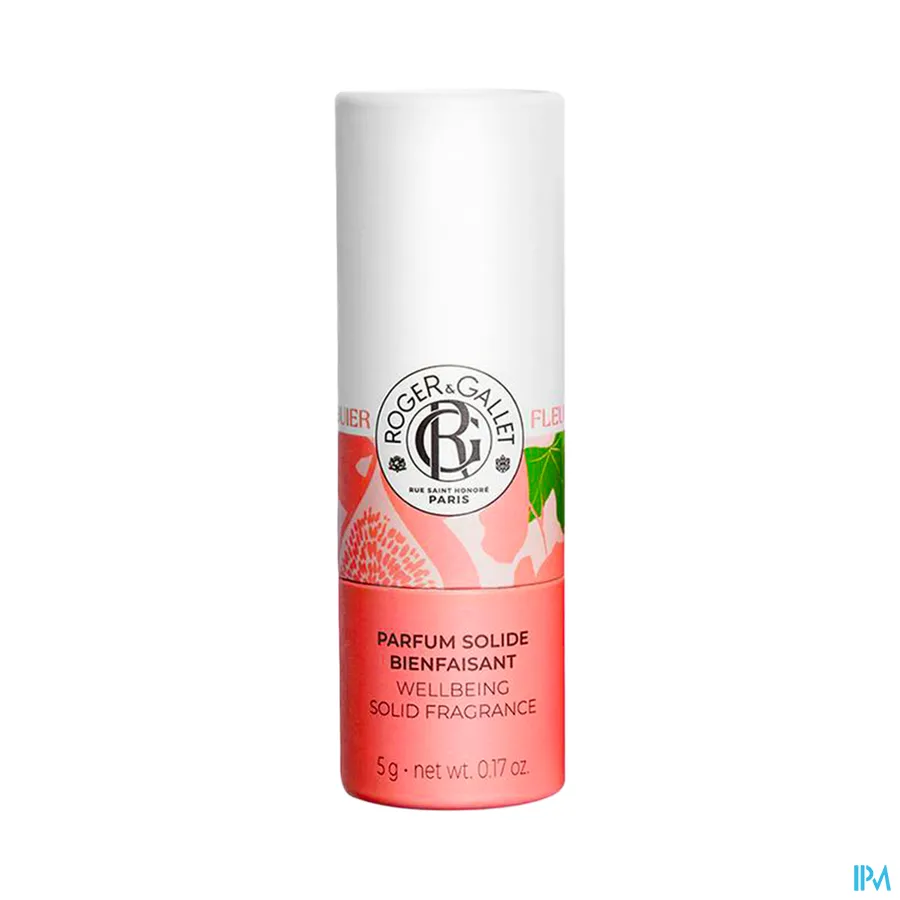 packshot van Roger & gallet Fleur Figuier Parf.solide Concrete 5 g