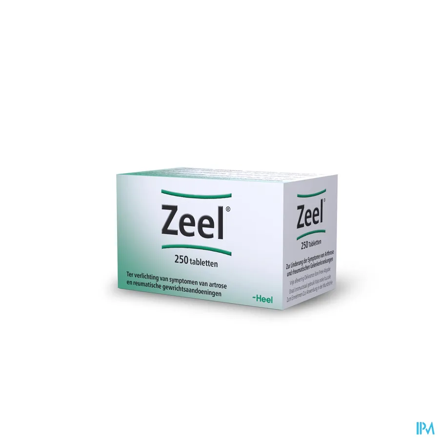 packshot van Heel Zeel T 250 Tabletten