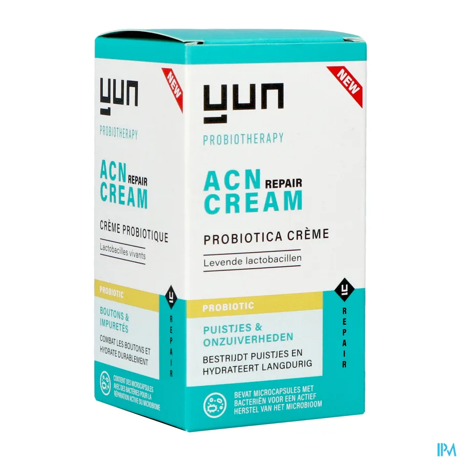 packshot van Yun Acn Probiotic Repair Gezichtscreme 50 ml
