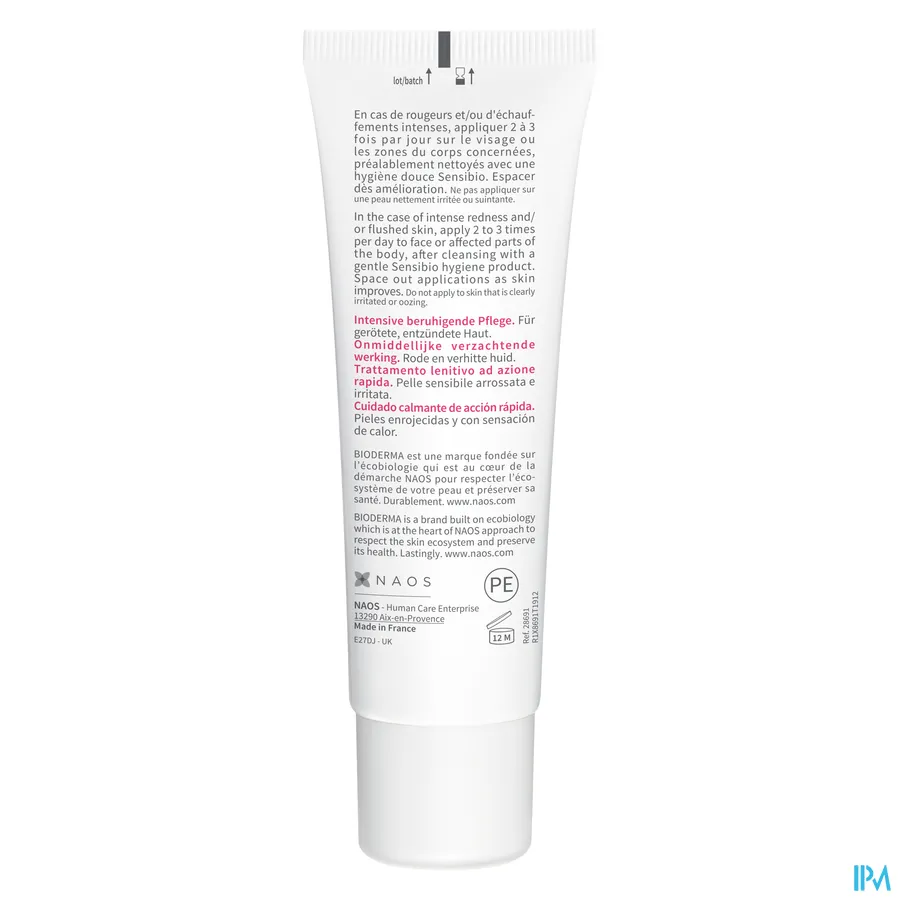 productshot van Bioderma Sensibio Forte Creme 40ml