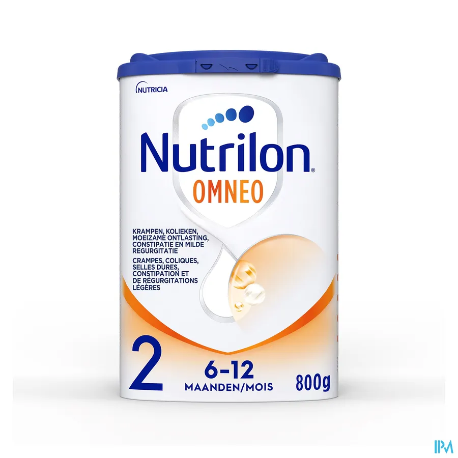 packshot van Nutrilon Omneo 2 800 g