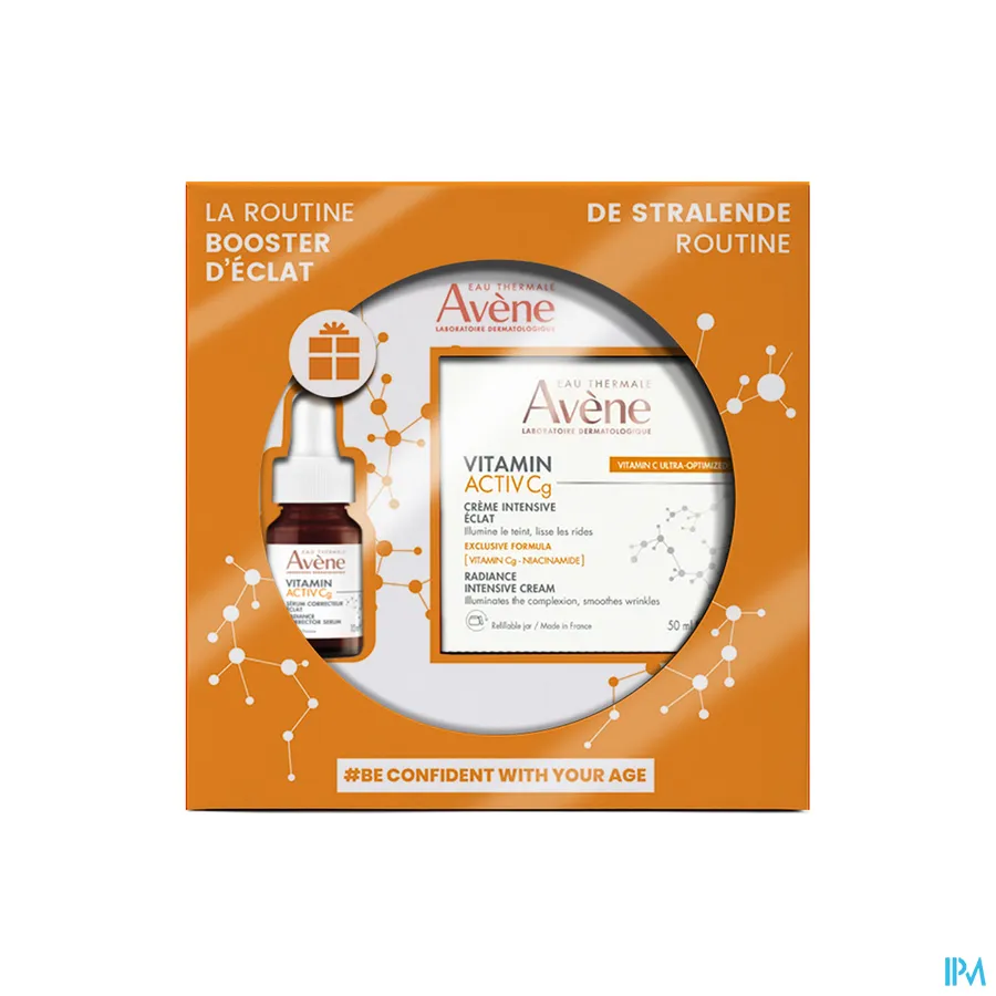 packshot van Avene Vitamine Activ Cg Giftbox 2 Prod.