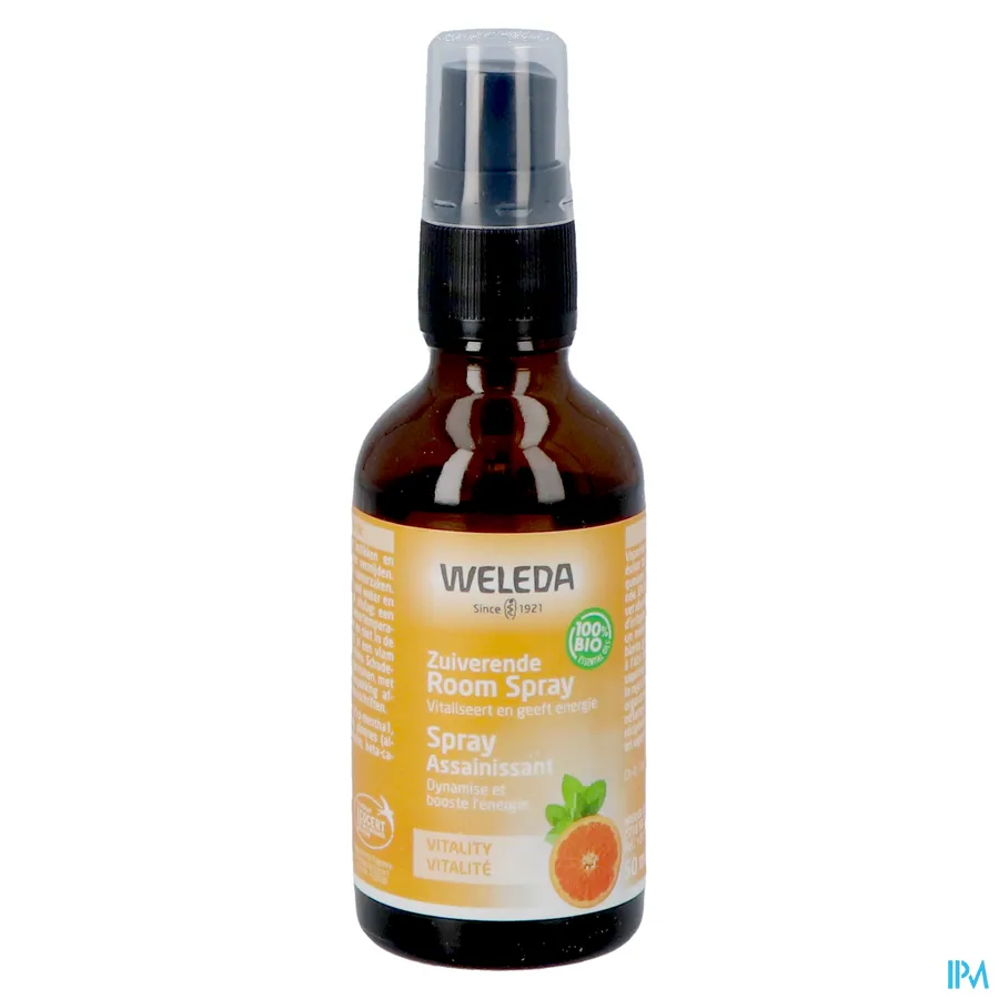 productshot van Weleda Zuiverende Room Spray Vitality 50 ml