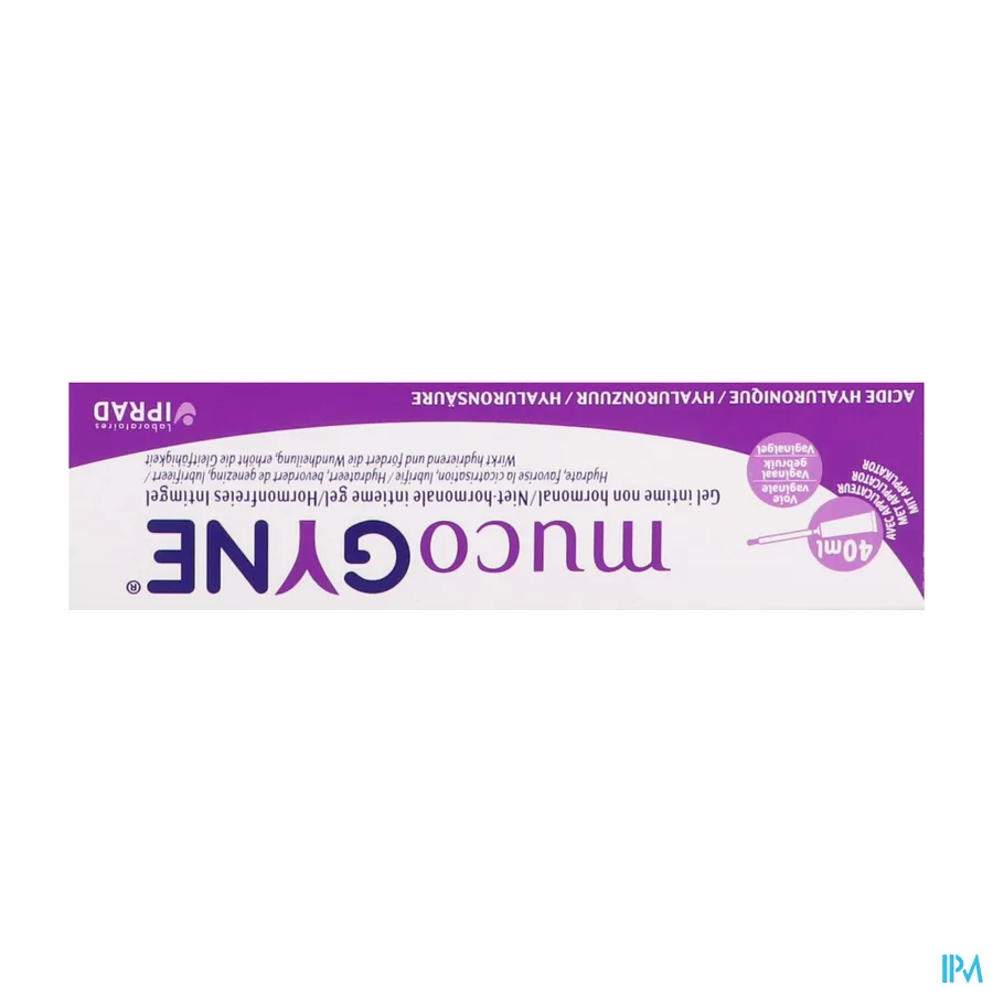 packshot van Mucogyne Niet-Hormonale Intieme Gel 40 ml