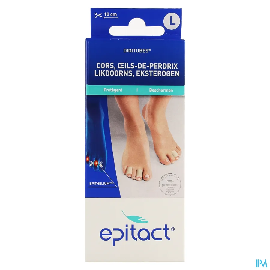 packshot van Epitact Digitubes voor Likdoorns tussen de Tenen en Eksterogen Large