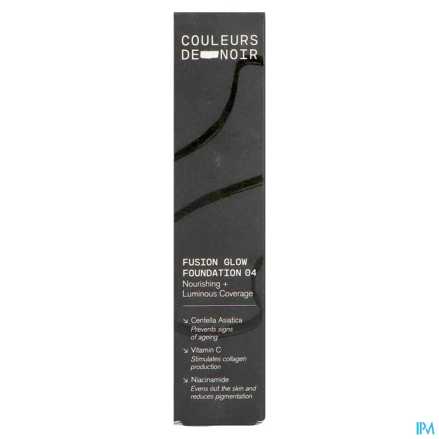 packshot van Couleurs de Noir Fusion Glow Foundation 04 Beige Doré