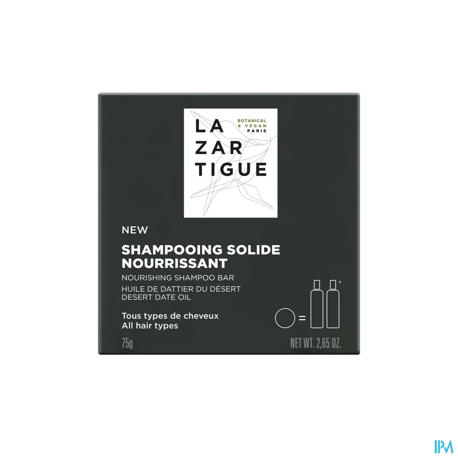packshot van Lazartigue Solid Shampoo 75g