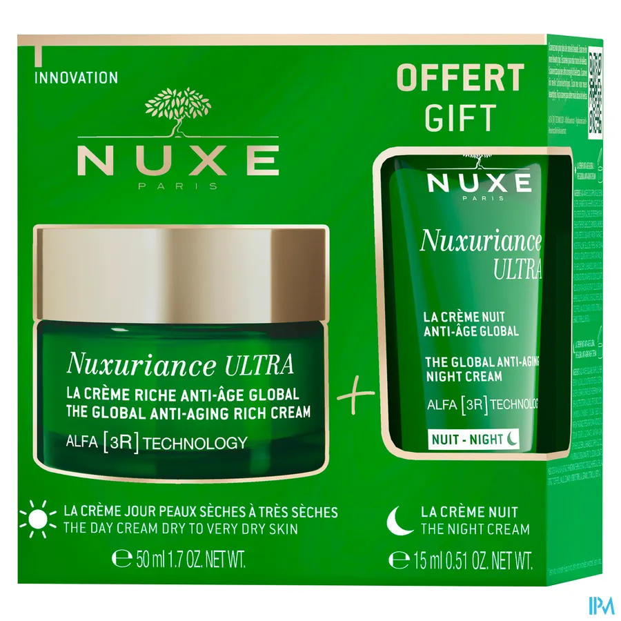 packshot van Nuxe Nuxuriance Ultra 3 Kit Dag/Nacht Creme