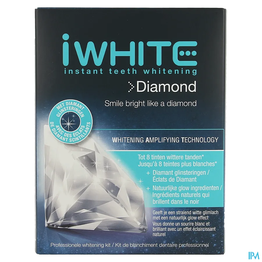 packshot van iWhite Diamond Whitening Kit 10 Mondstukken