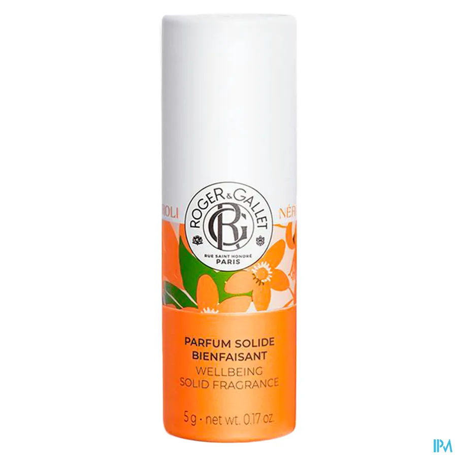 packshot van Roger & gallet Neroli Parfum Solide Concrete 5g