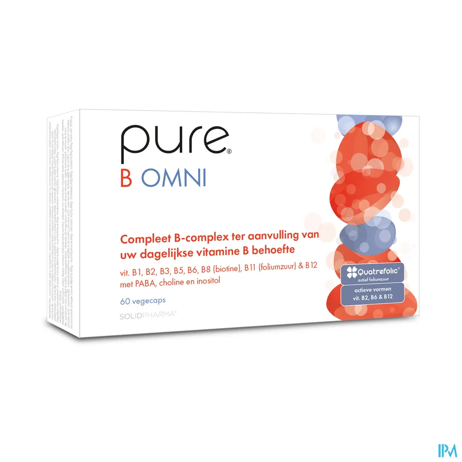 packshot van Pure B Omni 60 capsules