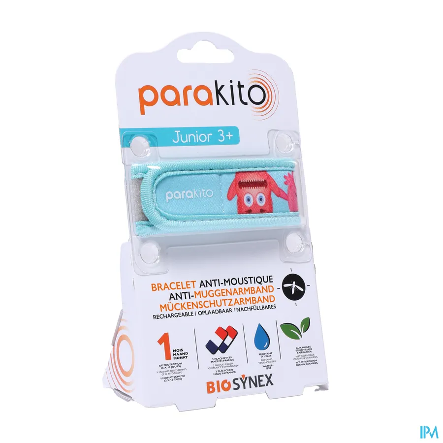 packshot van Parakito Junior 3+ Anti-Muggenarmband Monsters