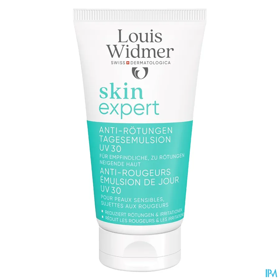 productshot van Widmer Skin Expert Dagemulsie Uv 30 Zonder Parfum 50 ml