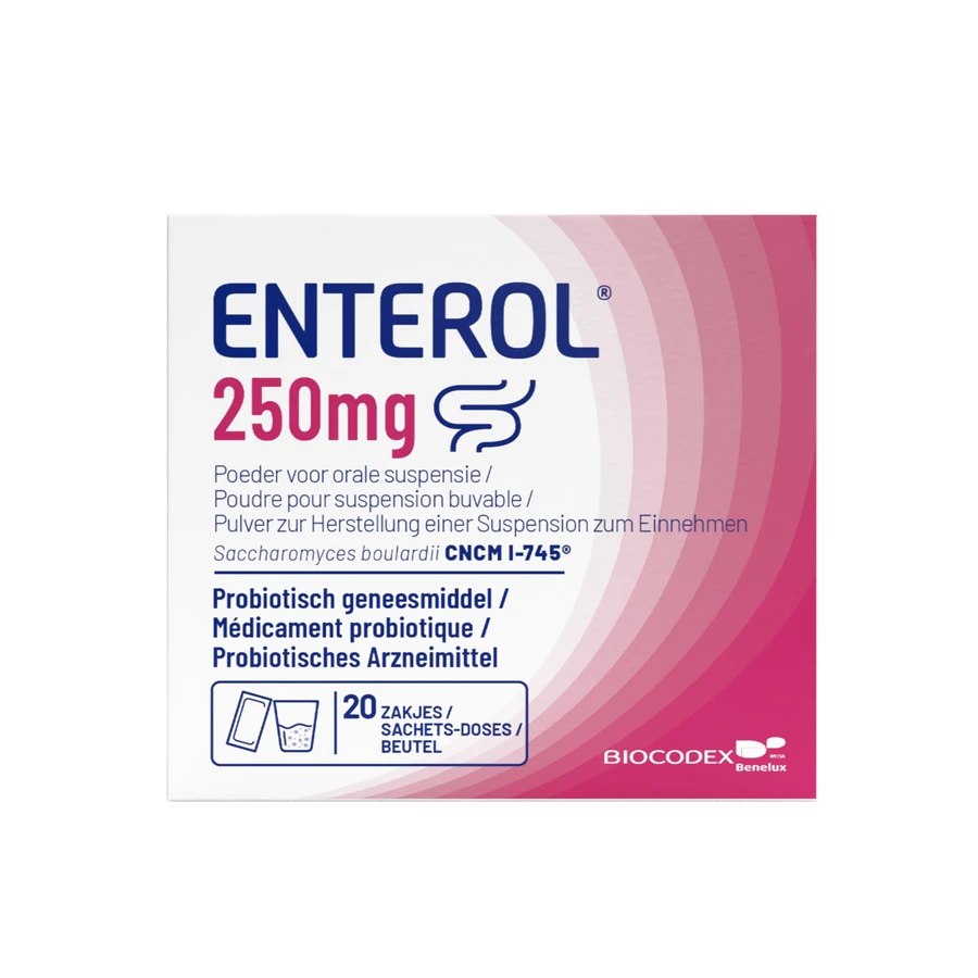 packshot van Enterol 20 Zakjes