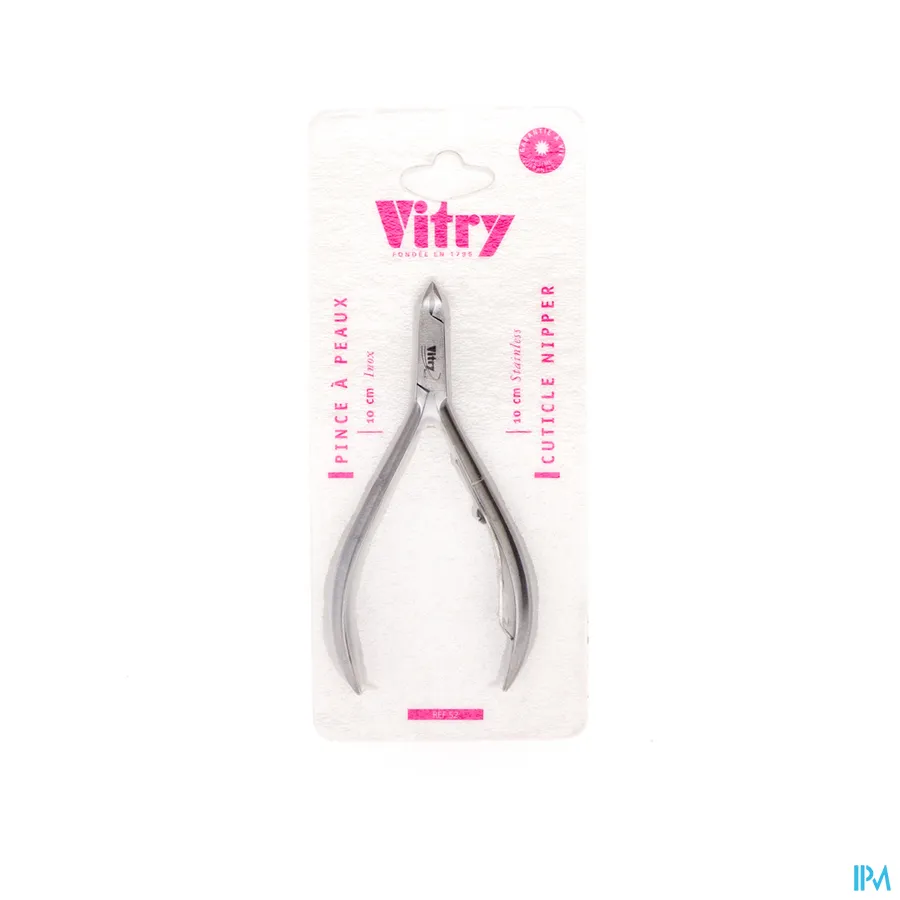 packshot van Vitry Nagelriemvelletjesknipper in Inox