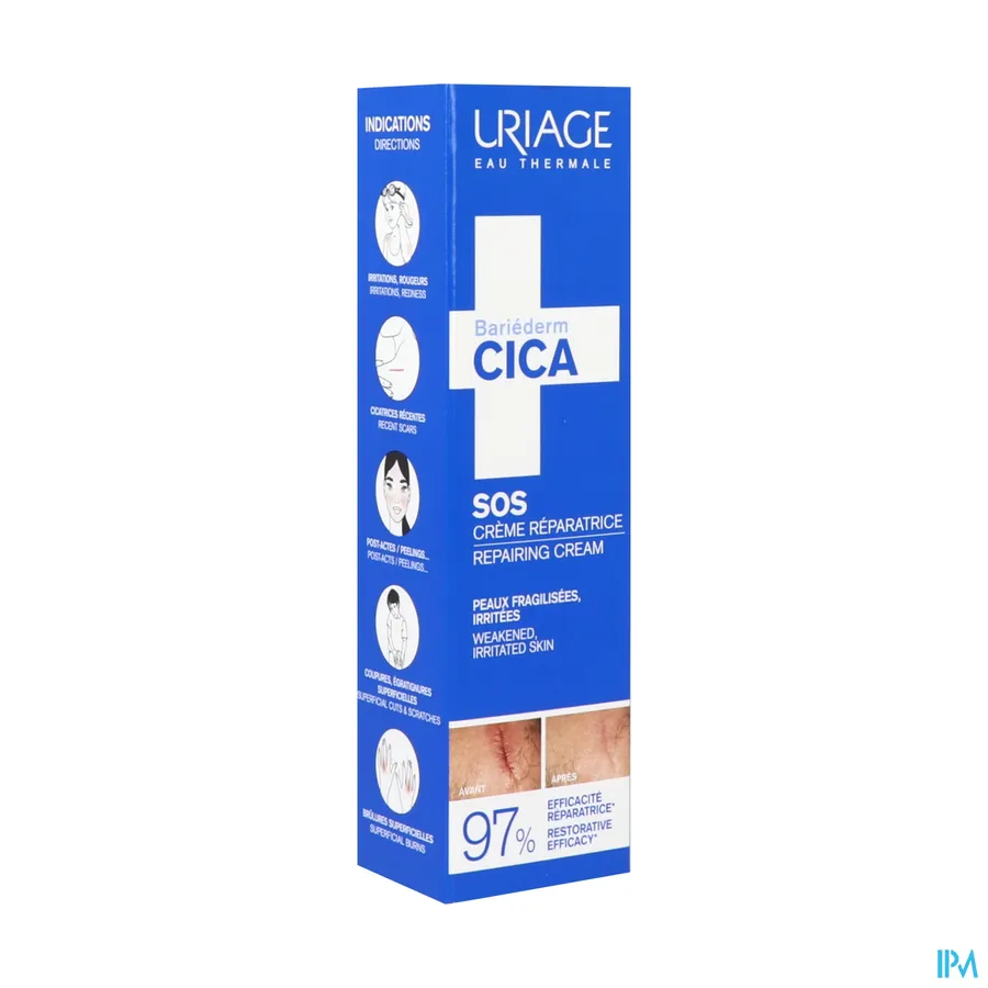 packshot van Uriage Bariederm Cica Crème 40 ml
