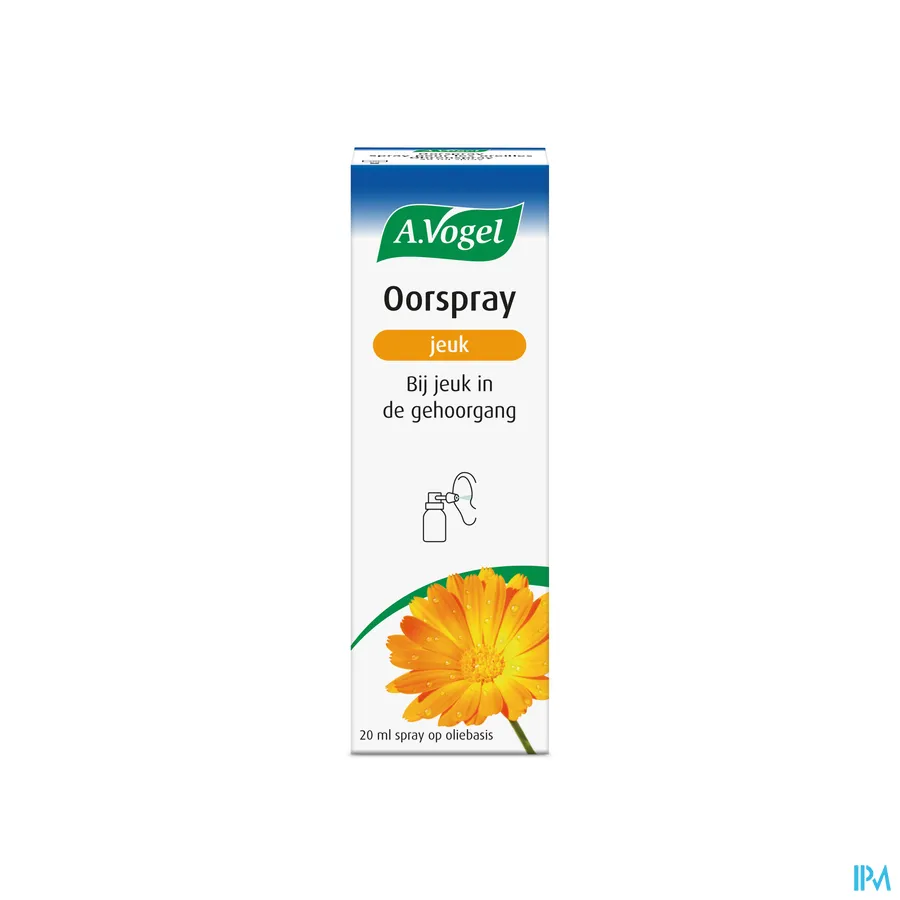 packshot van A.Vogel Oorspray Jeuk 20 ml