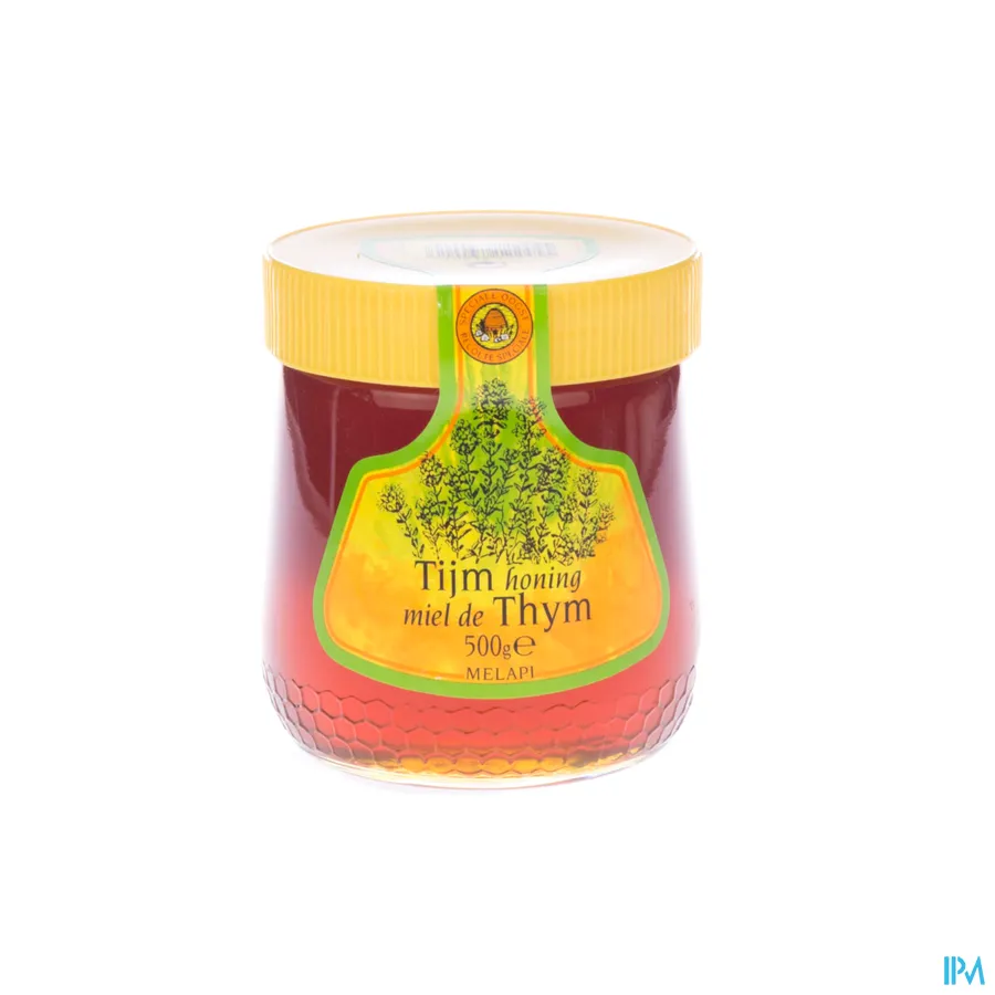 packshot van Melapi Tijm Honing 500 g