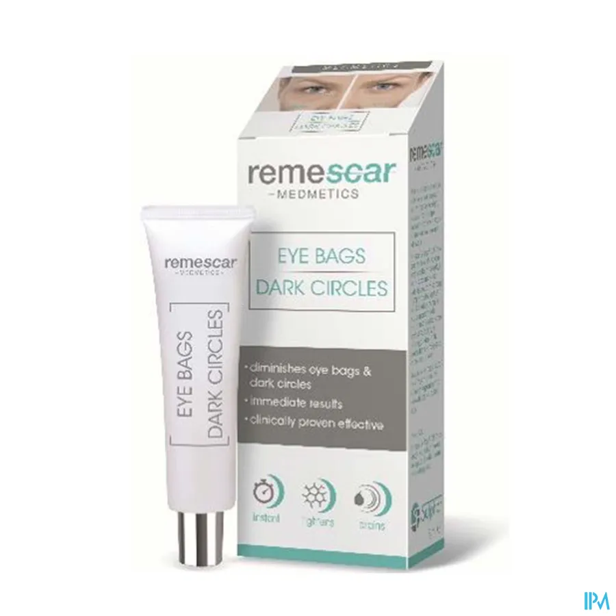 packshot van Remescar tegen Wallen en Donkere Kringen met Onmiddellijk Effect 8 ml