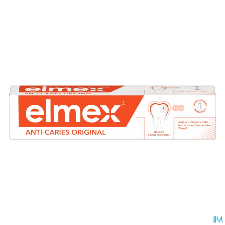 packshot van Elmex A/caries Original Tandpasta 75ml